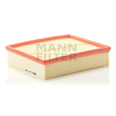 Image of 25062055, 25062072, 90220970, 90284766 Air Filter MANN C 26 168 57mm 211mm 252mm Insert AUDI: A6 C5 Avant, A4 B5 Saloon
