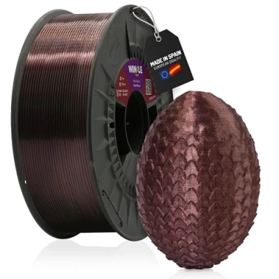 Image of Winkle PETG Krystal Pinkish Filament, 1.75 mm, 3D Printer, Colour Pinkish, Spool 300 g