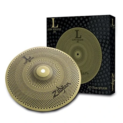 Image of Zildjian LV8010S S L80 Series Low Volume 10 Inch Splash Cymbal, MultiColored