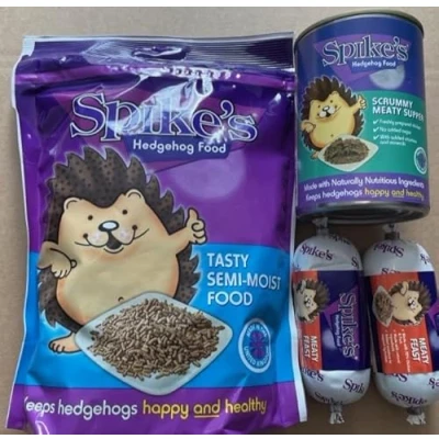 Image of Hedgehog Food Variety Pack (Semi Moist/Tin/Sausages)