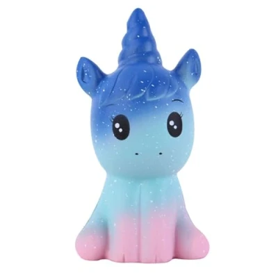 Image of Anboor Squishies Unicorn Horse Galaxy Squishy Slow Rising Squeeze Toys Stress Relief Kawaii Animal Prime Gift Collection for Kids