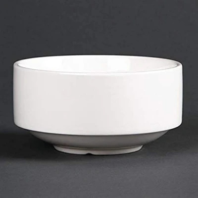 Image of Olympia Lumina Unhandled Stacking Soup Bowl 14oz (Box 6)