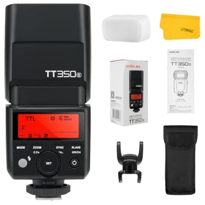 Image of Godox TT350S TTL Camera Flash Speedlite for Sony 2.4G HSS 1 / 8000s GN36 Compatible Mirrorless Digital