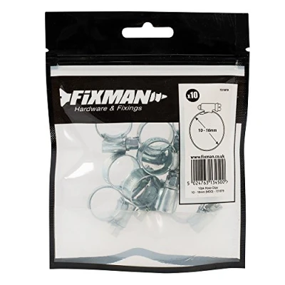 Image of Fixman Hose Clips 10pk 10 16mm (MOO)