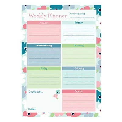 Image of Collins A4 Weekly Deskpad