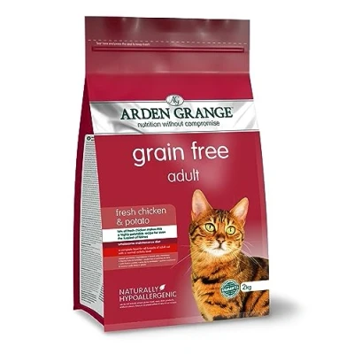 Image of Arden Grange Adult Dry Cat Food, Chicken, 2 Kg