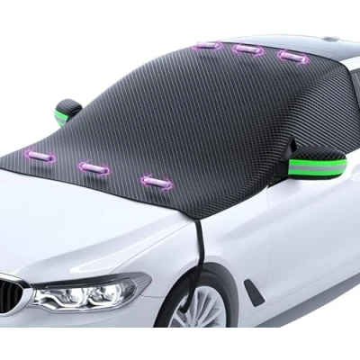 Image of Winter Windscreen Cover for Audi Q4 e Tron SUV 2021 2022 2023 2024, Covers Frost Anti Dust Snow UV Protection Car Accessories,A