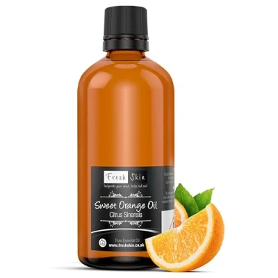 Image of 100ml Sweet Orange Essential Oil Freshskin Beauty LTD 100% Pure &amp; Natural Oils