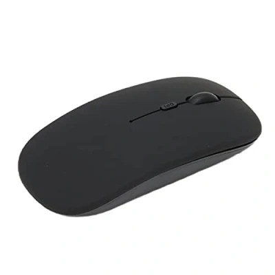 Image of Wireless Mouse for Laptop,Portable Smart Slim Mouse,3 Adjustable DPI Levels,Optical Travel Slient Computer Mouse,Auto Sleeping,Ergonomic Cordless Mice,for Office Laptop(Black)