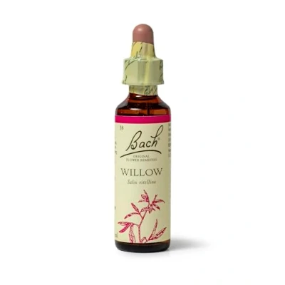 Image of Bach Original Flower Remedies (Willow) Find Joy &amp; Hope, Forgive Forget, Emotional Wellness, Natural Essence, 20ml