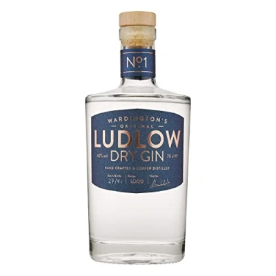 Image of Ludlow Gin No.1 Classic Dry 70cl 42% ABV…