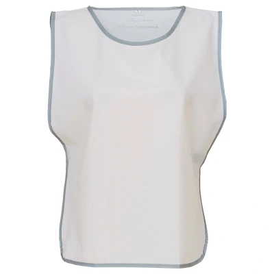 Image of Yoko Men&#039;s Yk009/Hvj259 Hi Vis Reflective Border Tabard White