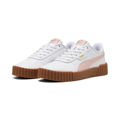 Image of PUMA Women&#039;s Carina 3.0 Sneaker, White Mauve Mist, 7 UK