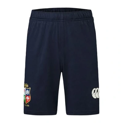 Image of Canterbury Unisex Kids British and Irish Lions Training Shorts, Dark Sapphire, 8 Years