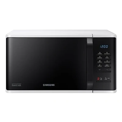 Image of Samsung MS23K3513AW Solo Microwave, 800W, 23 Litre, White