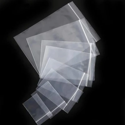 Image of newlng 200piece small plastic Sealable Ziplock Grip Seal bags Single size 10cmX15cm Resealable Clear Storage Jewellery Samples Seeds Coins