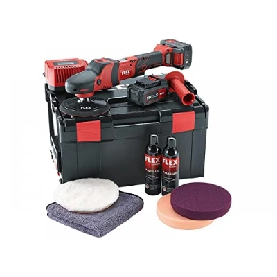 Image of Flex Power Tools Rotary Polisher 150mm 18V 2 x 5.0Ah Li ion