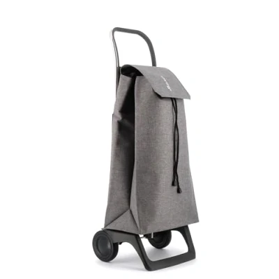 Image of Rolser Jet Tweed 2 Wheel Shopping Trolley Grey