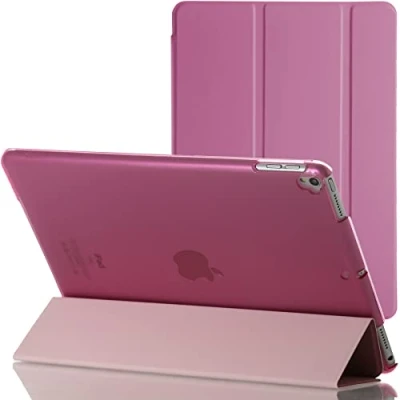 Image of Smart Case for iPad 9th Generation (2021), 8th (2020), 7th (2019) Magnetic Cover with Auto Sleep/Wake Function (Pink)