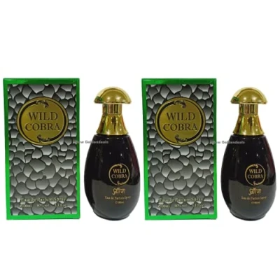 Image of Modaleo Women Perfume Eau de Spray for Her Women’s Fragrance EDP EDT 100ml / Gift Wrap Pack (2 x WILD COBRA Women)