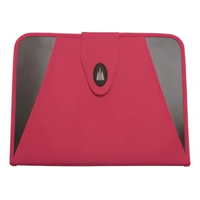 Image of Cathedral Products 13 Pocket Expanding File Durable Polypropylene Pockets with Sturdy Fabric Construction Red