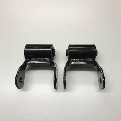 Image of 2 x Rear Leaf Spring Shackle Compatible with Jeep Cherokee XJ 1984 2001 SBRK/XJ/014A