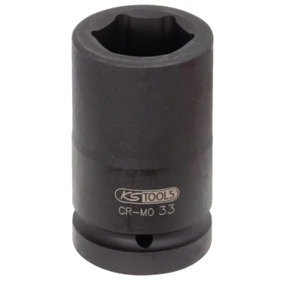 Image of KS Tools 515.1832 Hexagon impact socket, deep, 1&quot;, 32mm