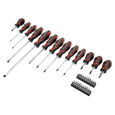 Image of Sealey Premier Screwdriver &amp; Bit Set 33pc GripMAX®