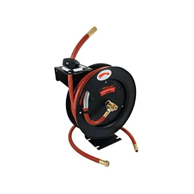 Image of Neilsen CT1535 1/2in. x 50ft Hose Reel, Auto Retractable Air Line, Working Pressure 300psi