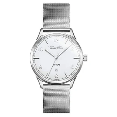 Image of Thomas Sabo Unisex Watch Code TS Analogue Quarz Stainless Steel WA0338 201 202 40 MM