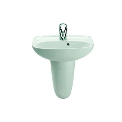 Image of Laura Wall Hung Cloakroom Basin 450 X 340mm 1 Taphole