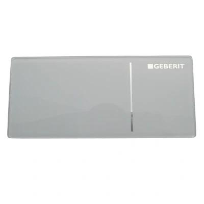 Image of Geberit Type 70 remote flush actuation glass/white (242.957.SI.1)