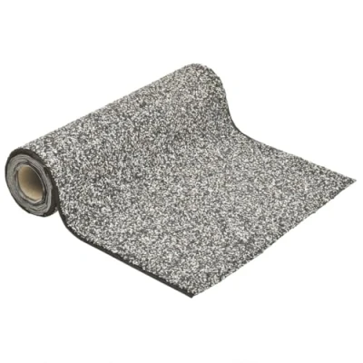 Image of vidaXL Stone Liner Grey in Nonwoven PP Fleece with Drinkwater Safe Glue for Ponds and Streams, Durable Natural Looking Garden Decor, 200x60 cm