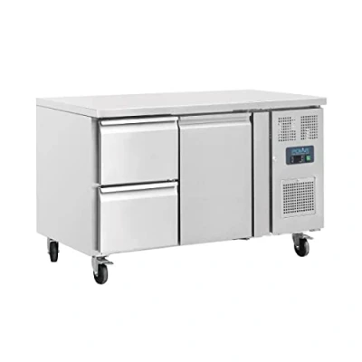 Image of Polar U Series Double Drawer Counter Fridge 282Ltr