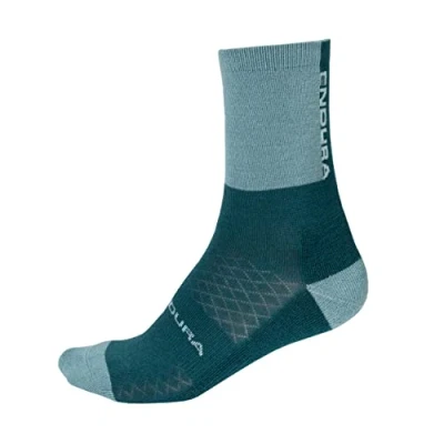 Image of Endura Women&#039;s Baabaa Winter Cycling Socks, Deep Teal, ONESZ
