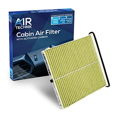 Image of AirTechnik CF11811PM2.5 Cabin Air Filter w/Activated Carbon Fits Mazda 3 2014 2019, 6 CX 5 2019