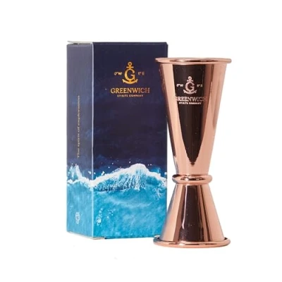 Image of Copper Premium Japanese Jigger Professional 15ml 25ml 35ml 50ml Cocktail Spirit Measure Gin Measure, Alcohol Measuring Tool Gift Box Premium, Luxury, Bar Accessories