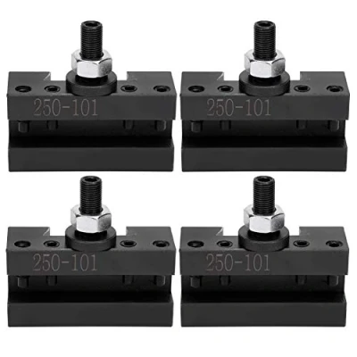 Image of 4Pcs Quick Changing Boring Tool High Hardness Carbon Steel CNC Fixture Turning Holder Mini Lathe Post Kit 250‑101