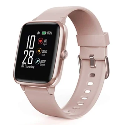 Image of Hama Fit Watch 5910 Rose Full Touch GPS Waterproof