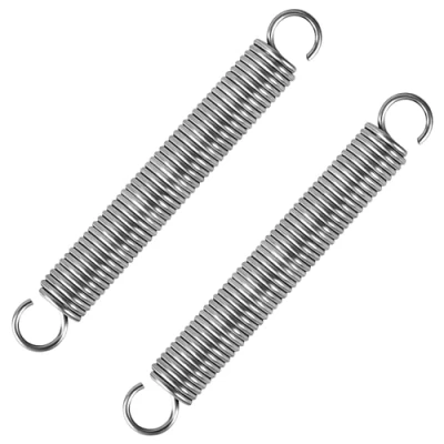 Image of GUNGY Tension Springs with Hooks Stainless Steel Spring 90 mm Outer Diameter 12 Wire 1.5 Maximum Tensile Force 6 kg x