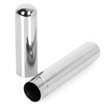 Image of NC Cigar Case Tube,Stainless Steel Portable Carrying Box,Metal Tube Cigarettes Tobacco Holder Container Pocket Box Storage