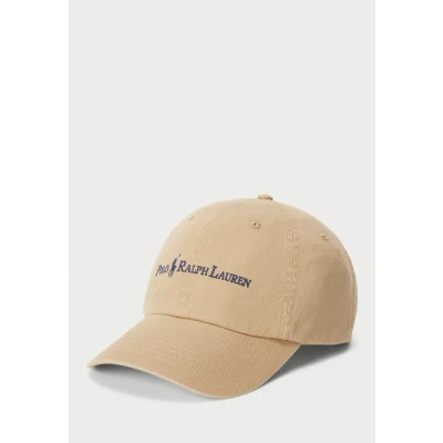 Image of Polo Ralph Lauren Cotton Twill BALL CAP Unisex Cap, Size: One Size, Cafe tan