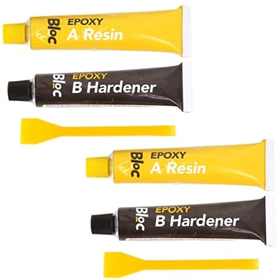 Image of 30Pc Epoxy Resin Super Glue &amp; Hardener Quick 5 Minute Dry Extra Strong Hold Glass, Ceramic, Tile, Metal, Plastic Etc Adhesive