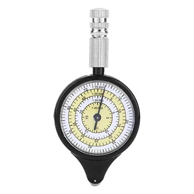 Image of Keenso Outdoor Map Measurer, Mini Distance Measuring Tool Wheel Measurement Caculator Mapping for Camping, Hiking, Cycling, Hunting climbing toolsmap measurer