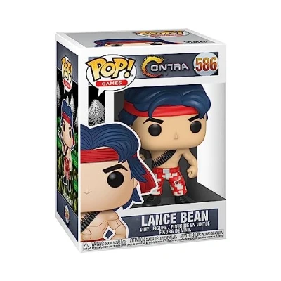 Image of Funko POP! Games: Contra Lance Collectable Vinyl Figure For Display Gift Idea Official Merchandise Toys Kids &amp; Adults Games Fans Model Collectors