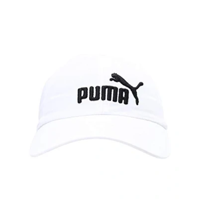 Image of PUMA Unisex Ess Cap, Off White (White/No.1), One Size