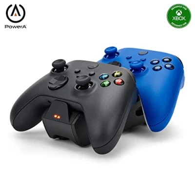Image of PowerA Duo Charging Station for Xbox Series XS Black (UK)