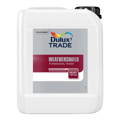 Image of Dulux Trade Weathershield Fungicidal Wash 5 litres