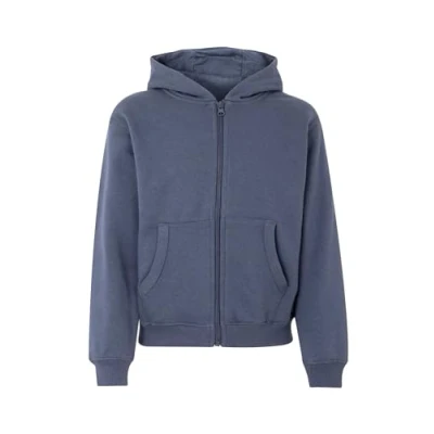 Image of Mukua Byron Kids, Children&#039;s Zipped Hoodie, Denim Blue, Size 9/11