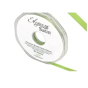 Image of ELEGANZA Double Faced Satin 3mm x 50m Pistachio No.27, 3 mm 5 0m